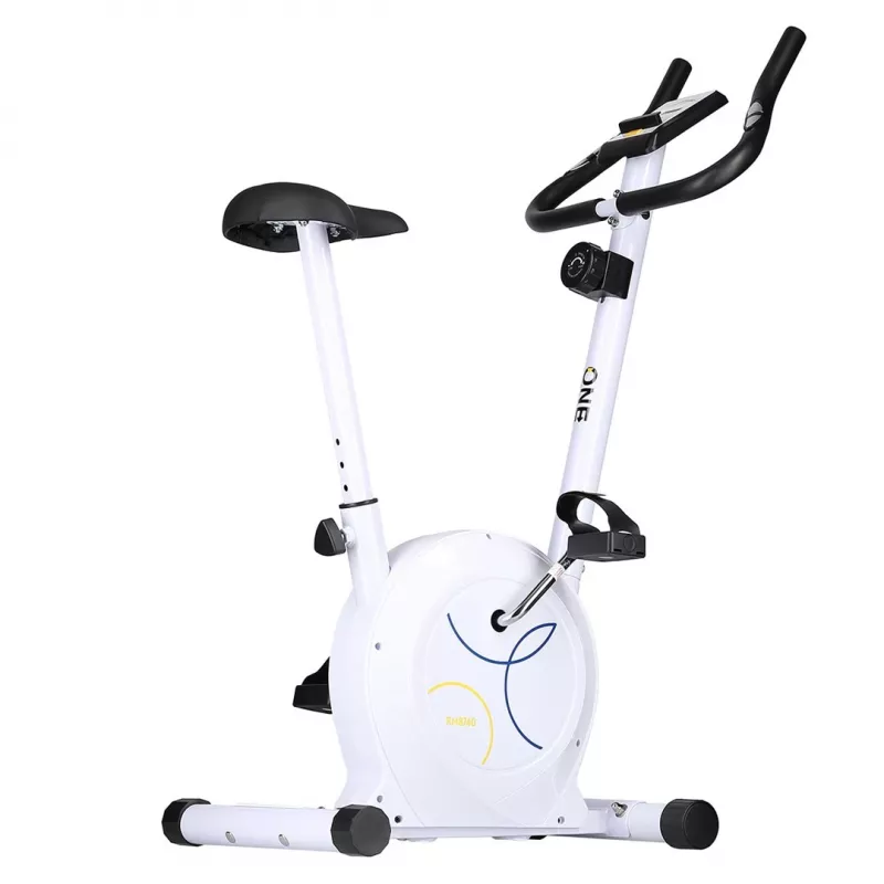 One Fitness RM8740 Weißes Magnet-Heimtrainer