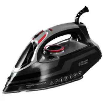 Russell Hobbs 20630-56 Bügeleisen Trocken- & Dampfbügeleisen Keramiksohle 3100 W Schwarz, Grau