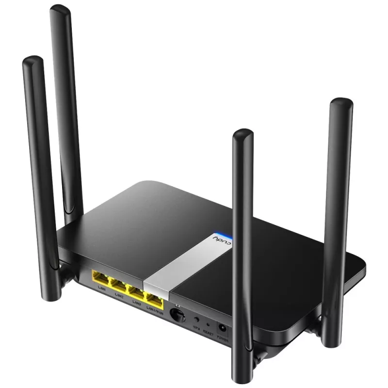 Cudy LT500 WLAN-Router Fast Ethernet Dual-Band (2,4 GHz / 5 GHz) 4G Schwarz