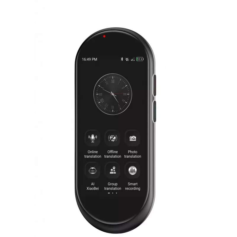 Tragbarer Sprachübersetzer MAXCOM MT100 4G, mehrsprachige Sprachübersetzung, kompaktes Handgerät
