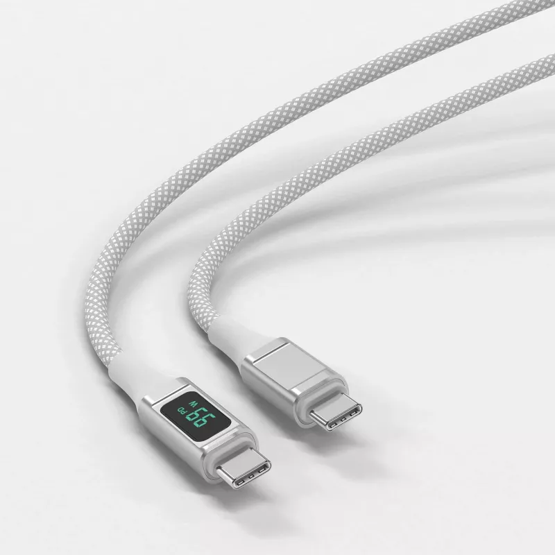 4smarts USB-C auf USB-C Kabel DigitCord 100W 1.5m. wei