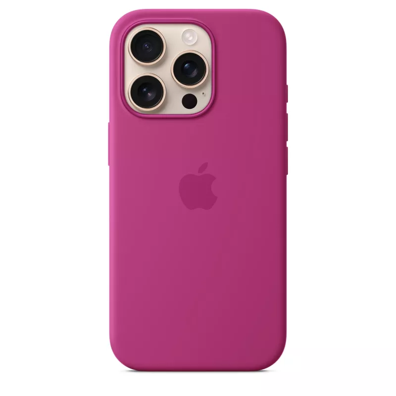 Silikonhülle für Apple iPhone 16 Pro mit MagSafe