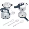 Topfset Theo Klein WMF 9430 Schwarz Silber