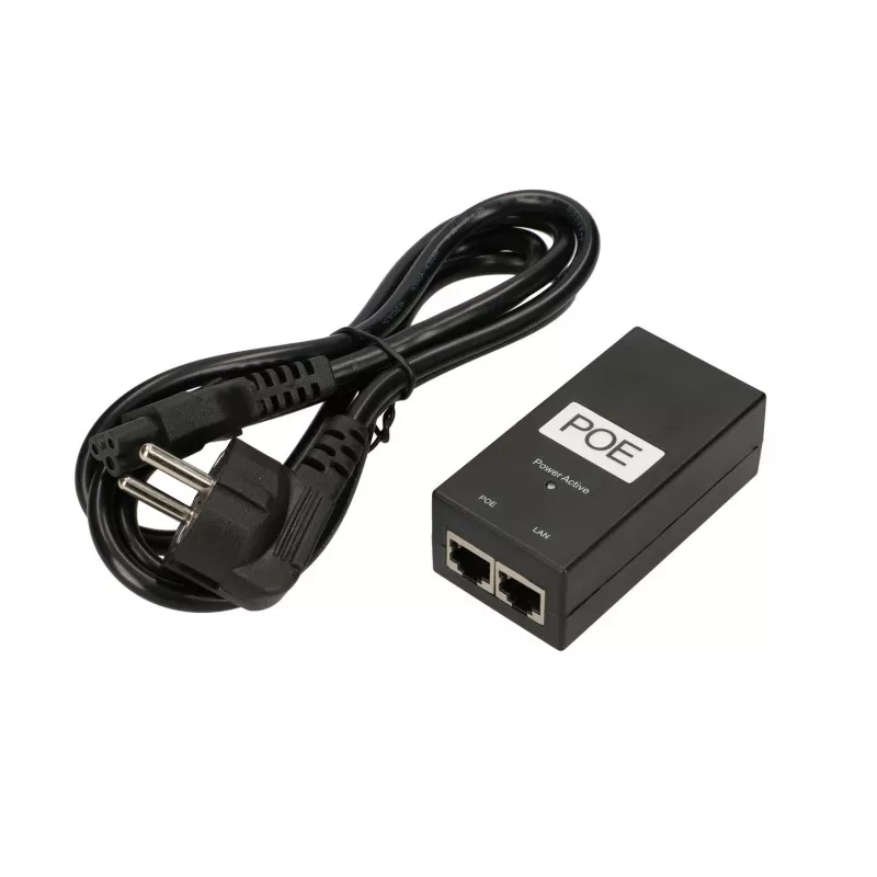 Extralink PoE-Stromversorgung POE-24-12W 24V 0.5A 12W Netzkabel enthalten