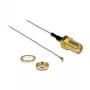 Koaxialkabel DeLOCK 88812 0,2 m MHF III (I-PEX) SMA Grau