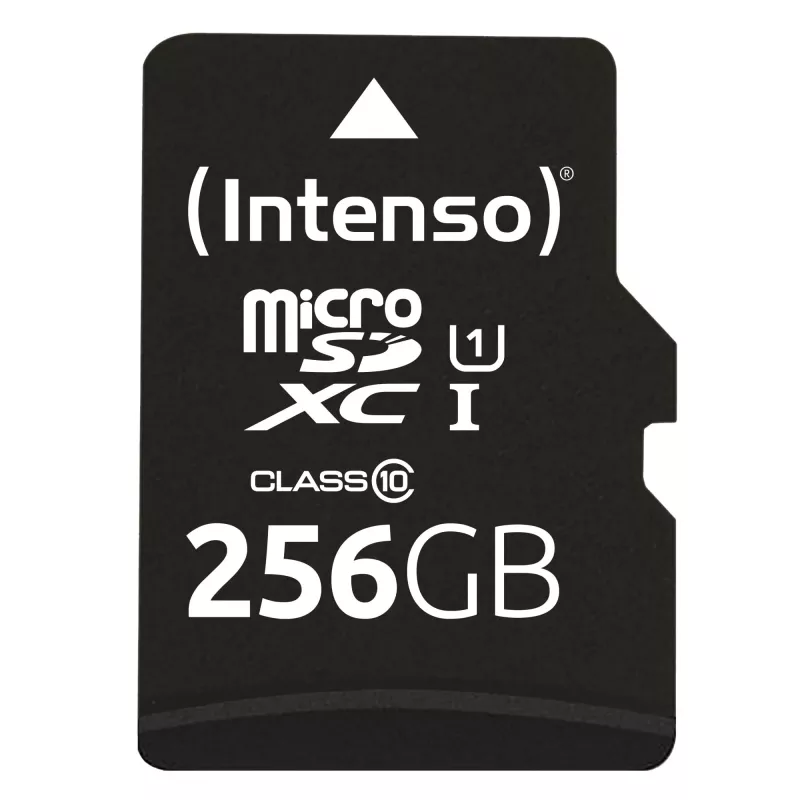 Flash-Speicher Intenso 256 GB UHS-I microSD Performance Class 10