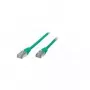 Netzwerkkabel S/CONN Cat 6 S/FTP 0,25 m Grün