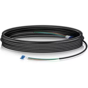 Singlemode-LC-Glasfaserkabel Ubiquiti FC-SM-300 91,44 m Schwarz