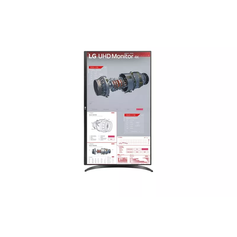 LG 32BR55UK-B | 31,5 Zoll | VA | UHD | 16:9 | 60 Hz | 4 ms | 3840 x 2160 Pixel | 250 cd/m² | HDMI-Anschlüsse Anzahl 2