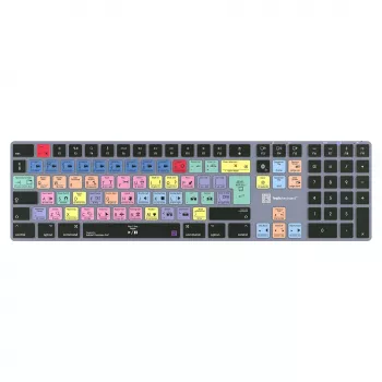 LogicKeyboard Titan DE Mac-Tastatur für Adobe Premiere Pro CC — deutsches Layout