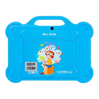 Tablet BLOW KidsTAB10 10,1 Zoll Full-Size-Tablet, 10,1 Zoll IPS 1200x1920, Android 12, 4 GB RAM, 64 GB eMCP, 4G (MicroSIM), 6000 mAh, Astral Blue