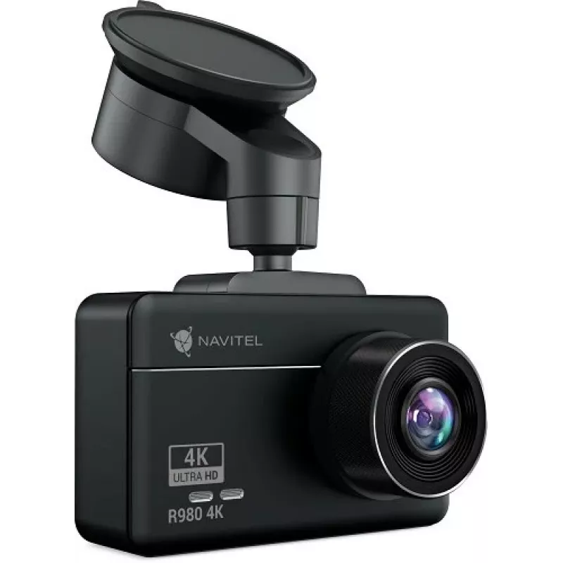 Navitel Dashcam mit WLAN, GPS-Informer und digitalem Tachometer R980 4K IPS-Display 3''; 854x480; Touchscreen Karten inklusive GPS (Satellit)