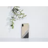 Handyhülle man and wood für iPhone XS Max — grauer Anzug, schwarz