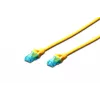 Digitus DK-1512-020/Y Ethernet-Patchkabel Gelb
