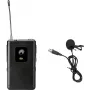 Lavalier-Mikrofon Omnitronic UHF-E Serie 828,6 MHz, Ansteckmikrofon, Kugelkapsel