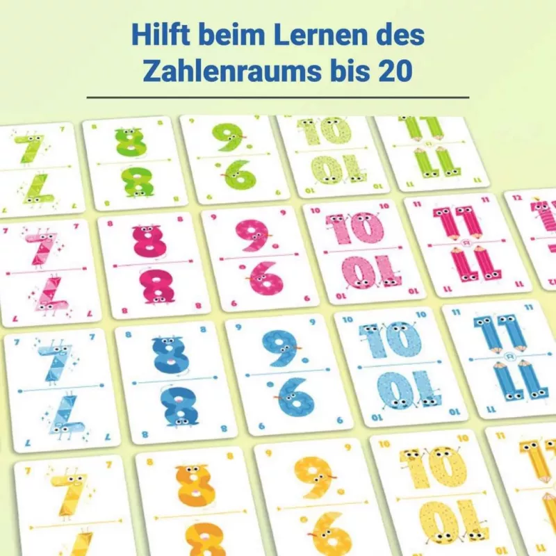 Elfer raus Junior, Kartenspiel