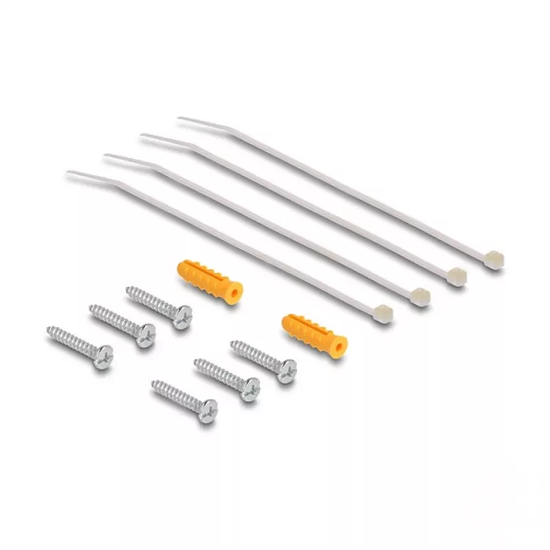 DeLOCK 67054 Keystone-Aufputzdose, 6-Port, weiß