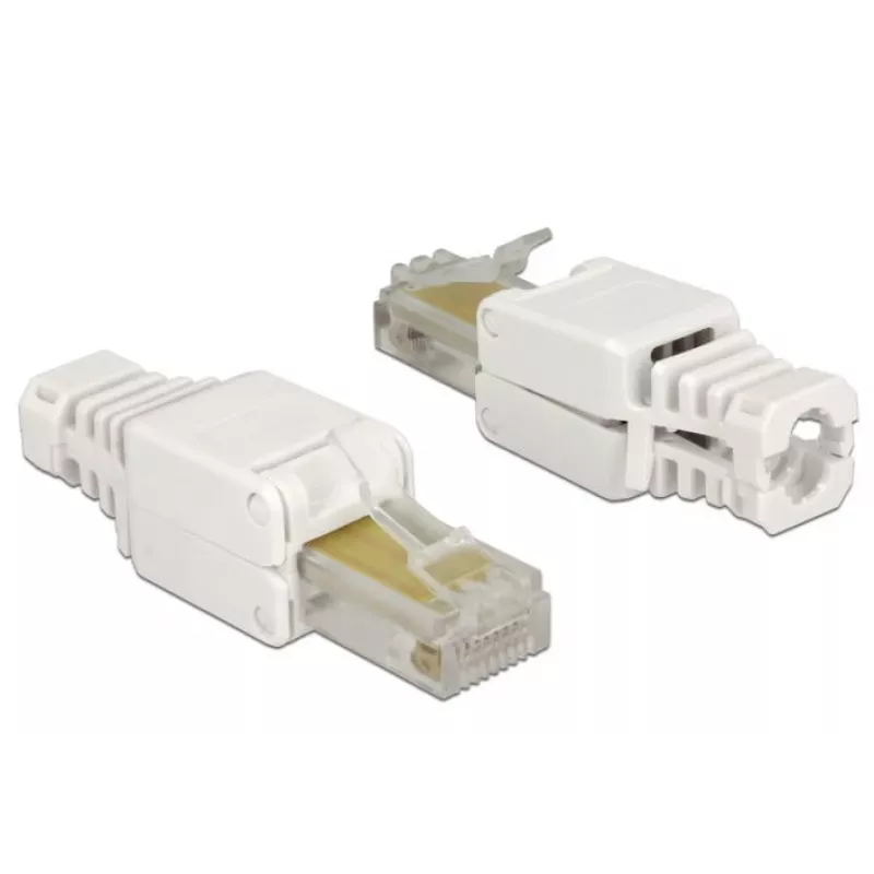 Kabelverbinder DeLOCK 86415 RJ-45 Weiß