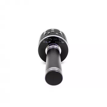 Denver KMS-20BMK2 Karaoke-Mikrofon mit Bluetooth-Lautsprecher, Schwarz