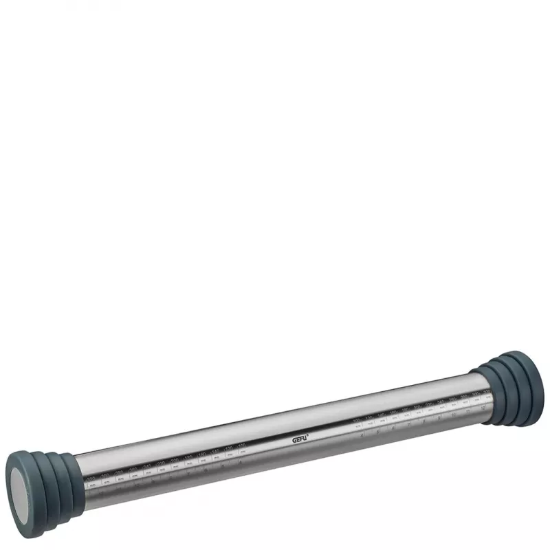GEFU Rego Küchenmatte aus Silikon und Edelstahl 397×55×55 mm, glatte Oberfläche