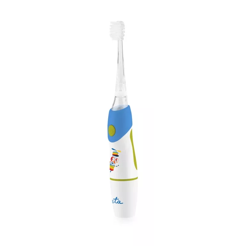Kinder-Sonic-Zahnbürste ETA Sonetic, batteriebetrieben, blau, 175 mm, 1 Griff + 1 Bürstenkopf