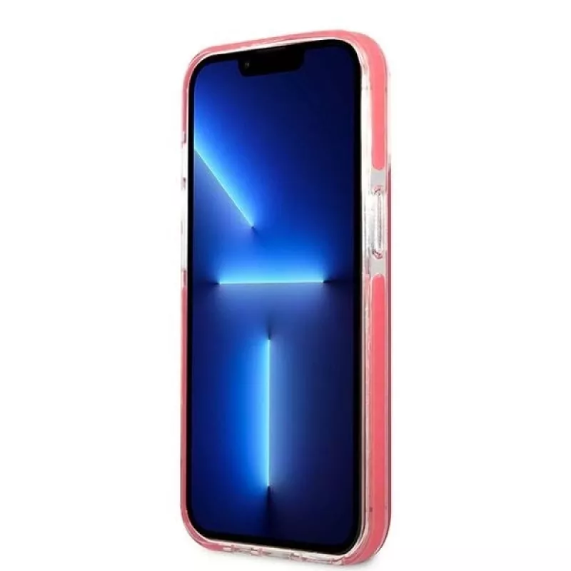 Karl Lagerfeld KLHCP13XTPECPI Iphone 13 Pro Max 6.7 Hartschale Fuchsia/FUSCHIA Choupette Head