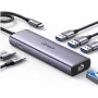 Ugreen 15598 USB 3.2 Gen 1 Type-C Hub HDMI RJ-45 USB 3.0 Silber