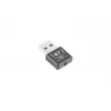 USB-WLAN-Adapter LANBERG NC-0300-WI, 2x interne Antennen 2 dBi, USB 2.0, bis zu 2400 Mbit/s, schwarz
