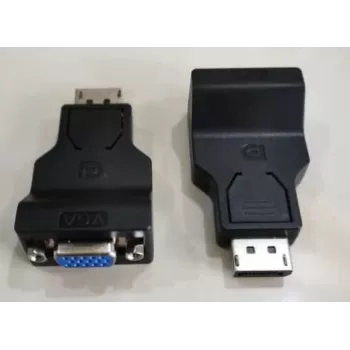 Microconnect MC-ITH-DP1.2-VGA Videokabel-Adapter DisplayPort VGA (D-Sub) Schwarz