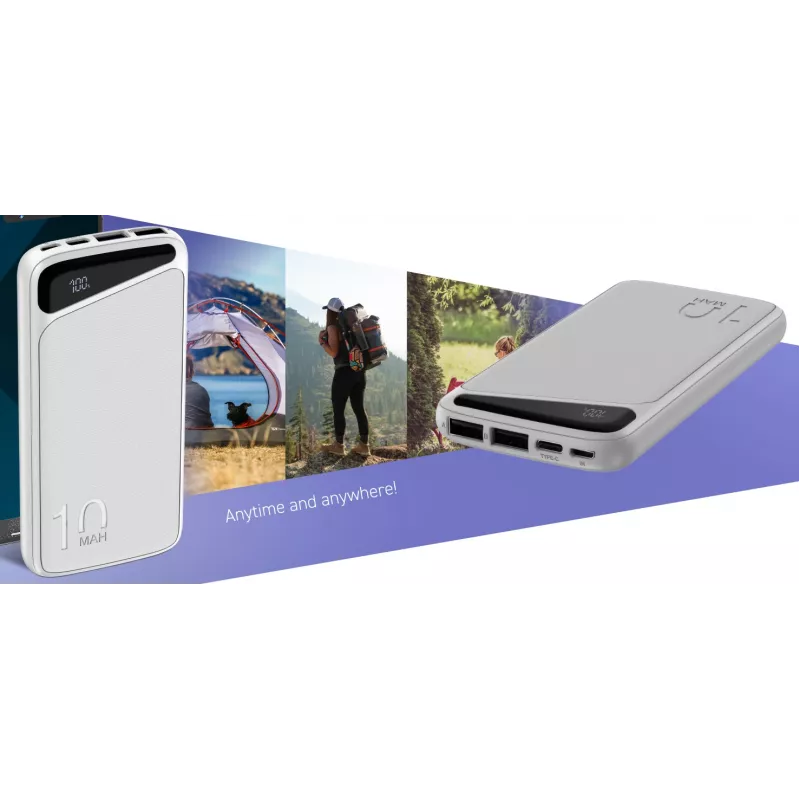 Tragbare Powerbank Navitel PWR10 MX WEISS 10000 mAh