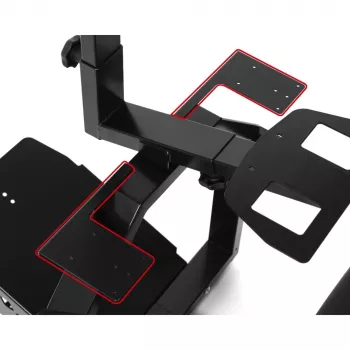 Lautsprecherhalterung RaceRoom 75105090 für Logitech Z323, Schwarz