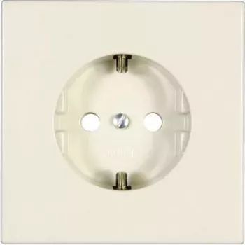 Schutzkontakt-Steckdose Jung LS 520 — LS 990 / LS Design, cremeweiß