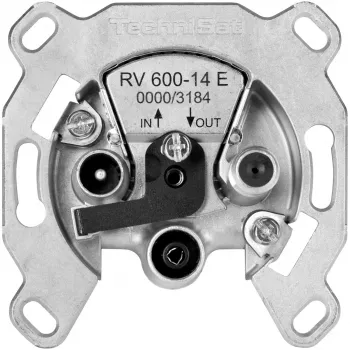 Steckdosenleiste SAT + TV + Radio TechniSat 0000/3184