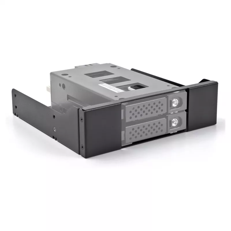 DeLOCK 5,25 Zoll Metalleinbaurahmen für Wechselrahmen 47011 47019 47126 Kompatibler Rahmentyp Metall 140 mm Breite
