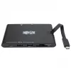 USB-C-Dock – 4K HDMI, VGA, USB 3.2 Gen 1, USB-A/C-Hub, Gigabit-Ethernet, Speicherkartenslots, 100 W PD-Ladung