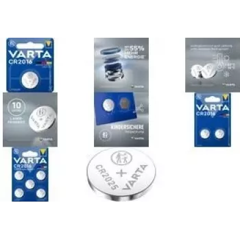 Einwegbatterie Varta CR3032 Alkaline 3,2 mm Höhe 3 cm Durchmesser