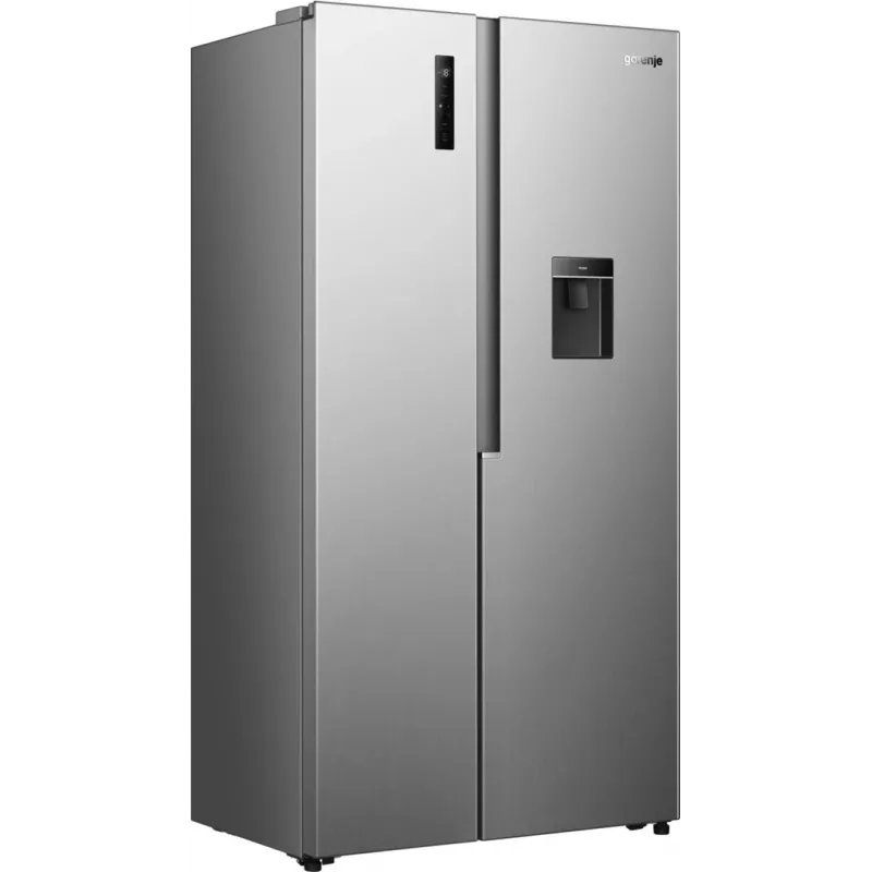 Gorenje HZF55082 NRS917E41XWD G400, Freistehend, Amerikanische Tür, Grau, 2 Tür(en), Touch, LED