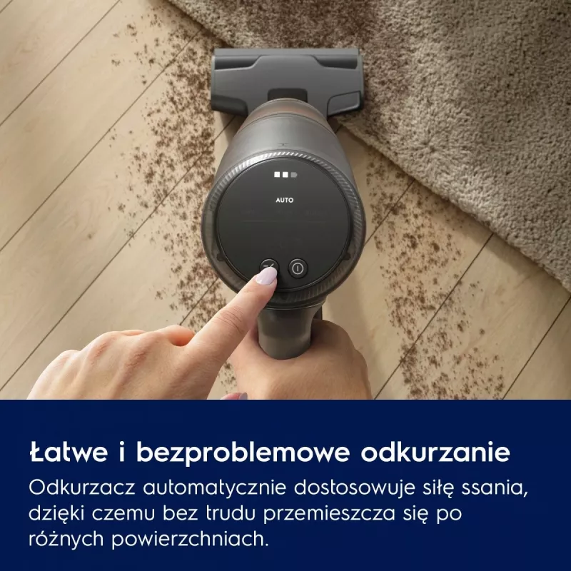 Electrolux EP82AB25UG Stielstaubsauger/Elektrobesen Akku Trocken Zyklonisch Beutellos 0,4 l 100 W Grau