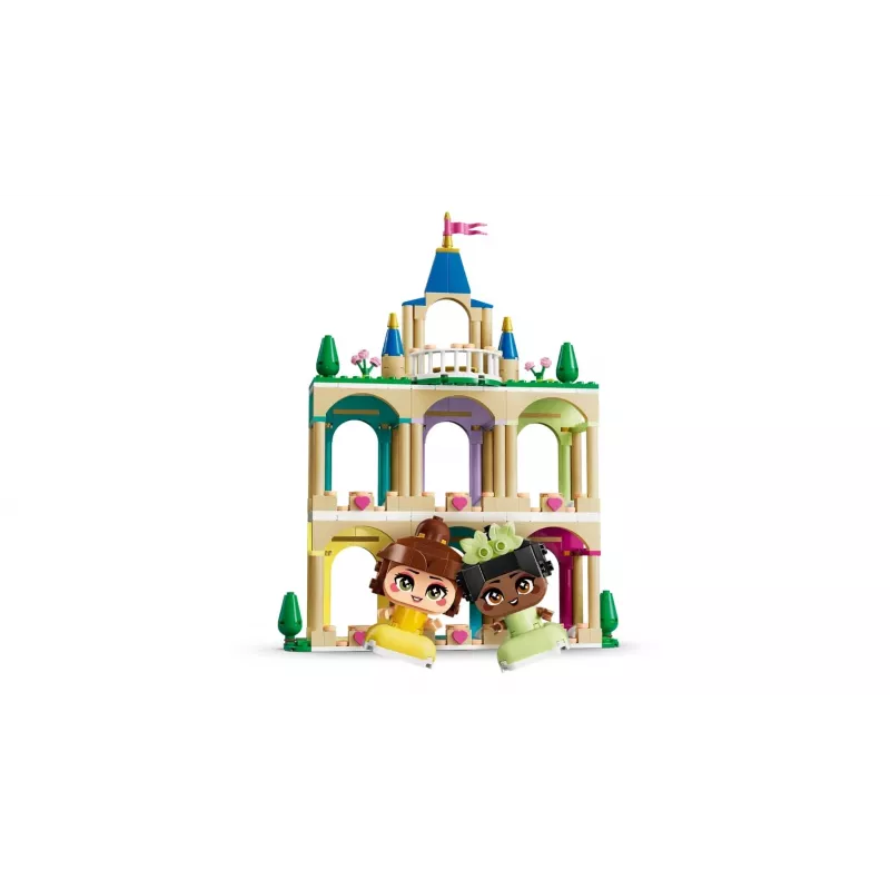 LEGO DISNEY 43291 Mini Belle und Tiana mit Schloss