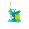 Rotierend-oszillierende Kinderzahnbürste Eta Zahnfee 1294 90080 Blau Grün Weiß