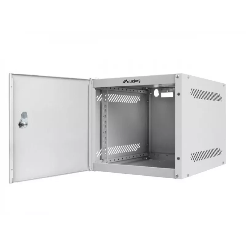 Wandmontage-Rack LANBERG WF10-2304-00S 4U, 280×310×247 mm, Tiefe 240 mm, 20 kg Kapazität, IP20, schwarz