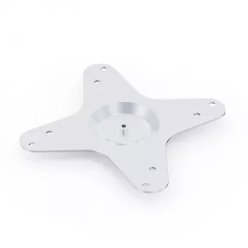Adapterplatte WANBO DECKEHALTERUNG ZUBEHÖR Aluminium Silber 170x170mm