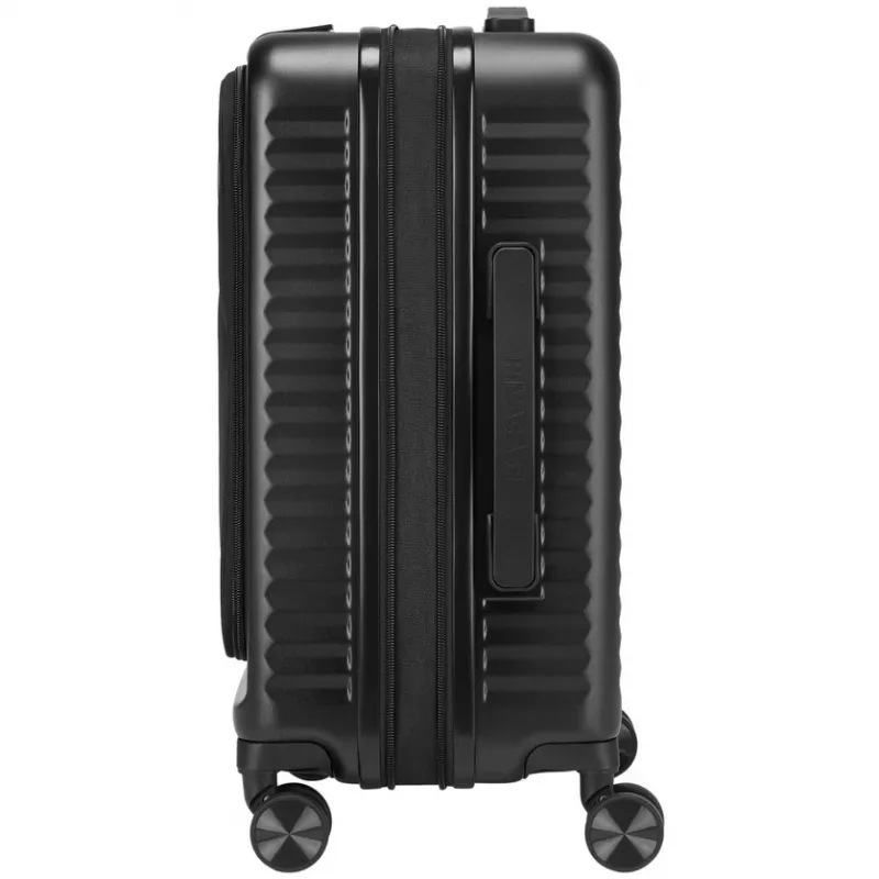 Kabinenkoffer Rivacase 8180 Clark ECO – Handgepäck, Hartschale, schwarz