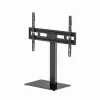 Boden-TV-Ständer GEMBIRD TVS-D75S-01 für 37–75 Zoll Fernseher, Stahl, höhen- und neigungsverstellbar, VESA 75x75–600x400, 40 kg Tragfähigkeit