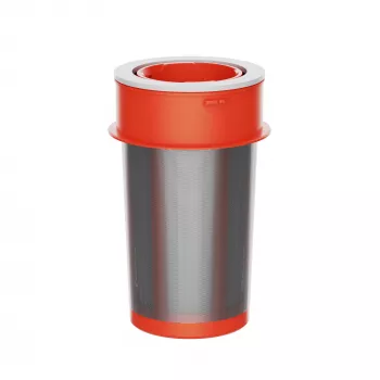 Filter für Handstaubsauger Xiaomi E401HW-LX — 55,3×99,3 mm, orange/weiß, 2er-Pack