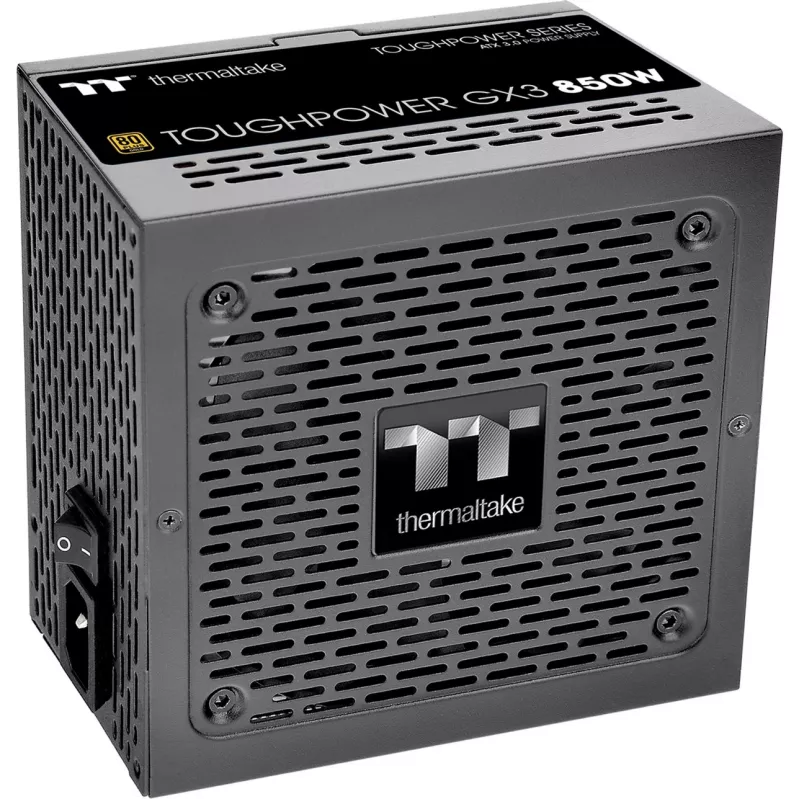 Thermaltake ToughPower GX3 - Netzteil (intern) - ATX12V 3.0 - EPS12V - 80 PLUS Gold - AC 100-240 V - 850 Watt - Schwarz (PS-TPD-0850NNFAGE-3)