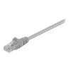 Wentronic Goobay - Patchkabel - RJ-45 (M) auf RJ-45 (M) - 25,0 m - UTP - CAT 5e - geformt - Grau (95635)