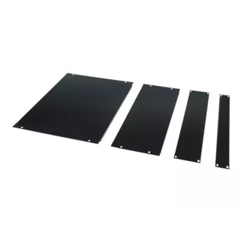 APC AR8101BLK Rack-Blindplatten-Kit, 15U, Schwarz