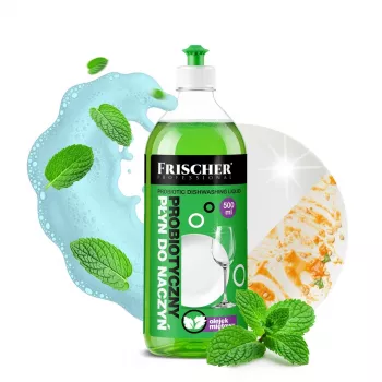Geschirrspülmittel FRISCHER 500 ml — konzentriertes Küchenreinigungsmittel zum Geschirrspülen von Hand