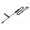 DIGITUS USB-C 2in1 Ladekabel 140W, USB-C auf 2×USB-C, 1,8 m, USB 2.0, schwarz